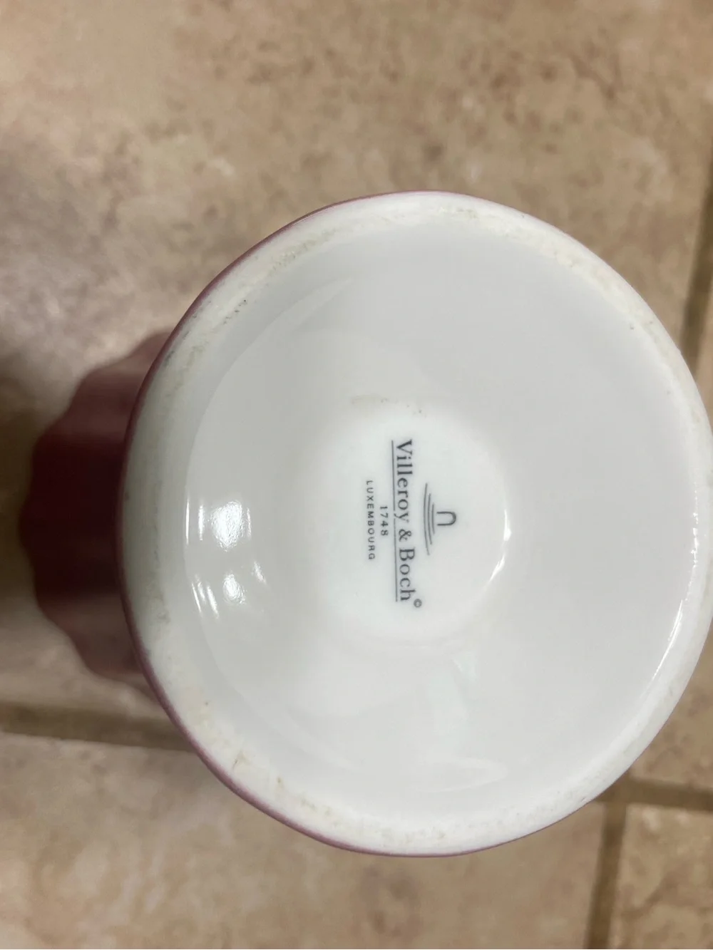 Villeroy & Boch Pink Retro Ice Cream Sundae Glass